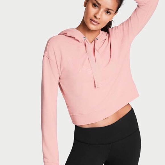 sport crop hoodie